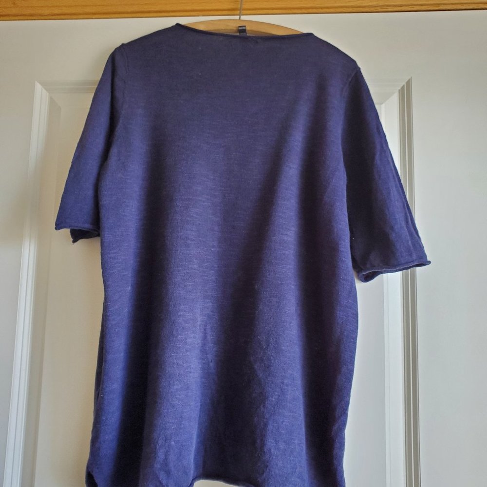 Eileen Fisher Navy Top